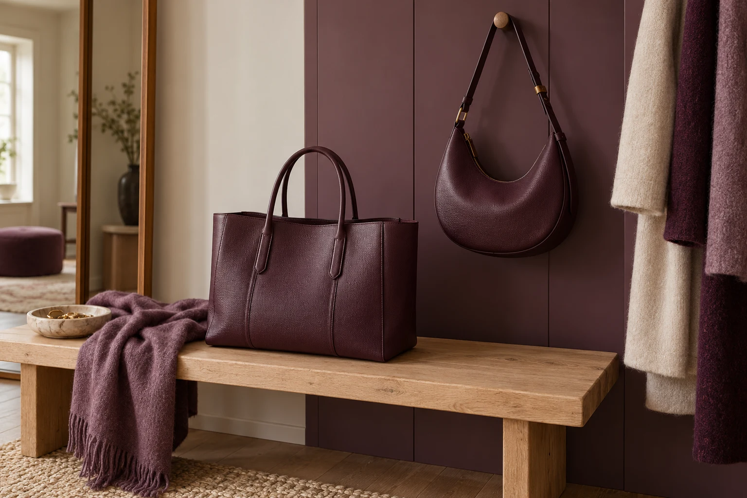 Handbags and day bags collection
